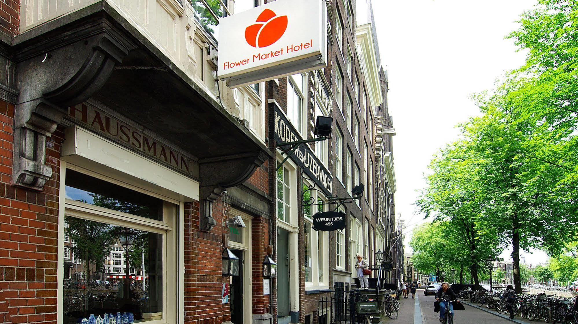Flower Market Hotel Amsterdam Bagian luar foto